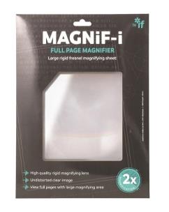 Opakowanie Magnifi-i Arkusz powiększający/lupa do książki A4