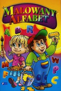 Okładka książki Malowany alfabet - Malowanka