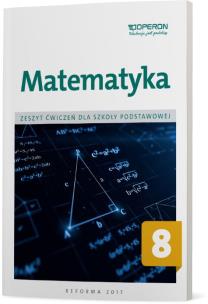 Okładka książki Matematyka SP 8 Zeszyt ćwiczeń OPERON