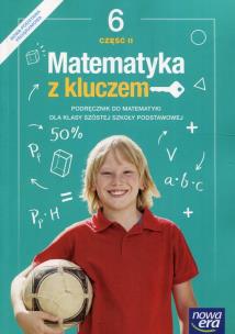 Okładka książki MATEMATYKA Z KLUCZEM PODRĘCZNIK DLA KLASY 6 CZĘŚĆ 2 SZKOŁY PODSTAWOWEJ 67648