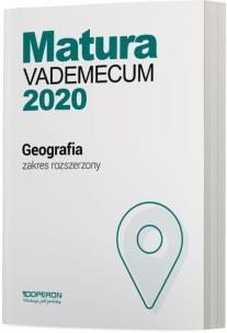 Okładka książki Matura 2020 Geografia Vademecum ZR OPERON