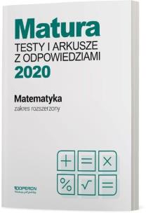 Okładka książki Matura 2020 Matematyka Testy i arkusze ZR