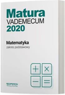 Okładka książki Matura 2020 Matematyka Vademecum ZP OPERON