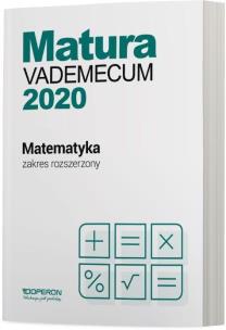Okładka książki Matura 2020 Matematyka Vademecum ZR OPERON