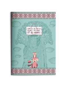 Opakowanie MN Green Forest Zeszyt A4/40 stron kratka