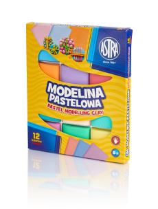 Opakowanie Modelina pastelowa 12 kolorów