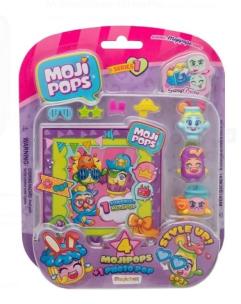 Opakowanie MojiPops figurki 4 + 1 photo pop