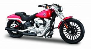 Opakowanie MOTOCYKL BREAKOUT 2016 CZERWONY SKALA 1:18