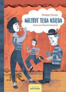 Niezbyt tęga księga. Autor: Janusz Grzegorz. Multiszop.pl Okładka książki Niezbyt tęga księga