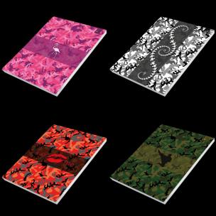 Opakowanie Notes A6 Camouflage NCA6 (10szt)