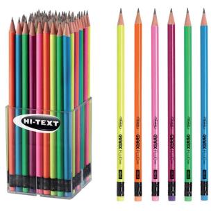 Opakowanie Ołówki Grafix Fluo HB (72szt) FIBRACOLOR