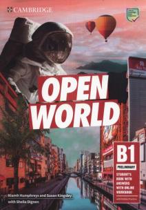 Okładka książki Open World Preliminary Student's Book with Answers with Online Workbook