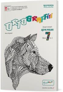 Okładka książki Ortograffiti SP 7 Język Polski. Zeszyt ćwiczeń 2