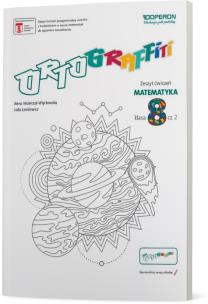 Okładka książki Ortograffiti SP 8 Matematyka. Zeszyt ćwiczeń 2