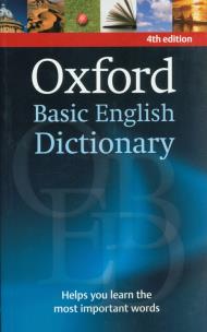 Okładka książki Oxford Basic English Dictionary 4E OXFORD