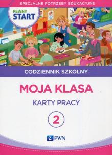 Okładka książki Pewny start. Codziennik szkolny 2 Moja klasa KP
