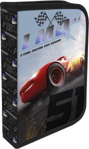 Opakowanie PIÓRNIK DWUKLAPKOWY Z WYPOSAŻENIEM CARS MC QUEEN