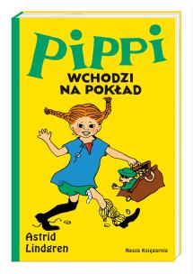 Okładka książki PIPPI WCHODZI NA POKŁAD WYD. 18