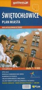 Okładka książki Plan miasta - Świętochłowice 1:9 000