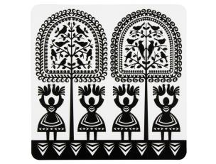 Opakowanie Podkładka pod mysz - kurpiowska kwadrat FOLKSTAR