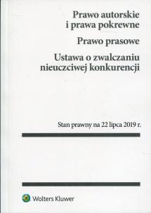 Okładka książki Prawo autorskie i prawa pokrewne