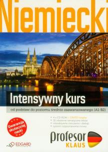 Okładka książki Profesor Klaus - Intensywny kurs Niemiecki