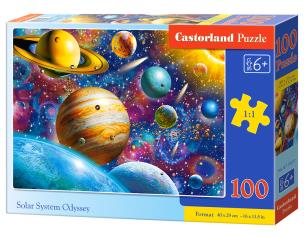 Opakowanie Puzzle 100 Solar System Odyssey CASTOR
