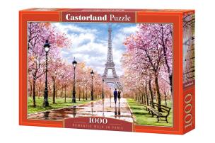 Puzzle 1000 Romatic Walk in Paris CASTOR. Wydawca: Castorland. Multiszop.pl Opakowanie Puzzle 1000 Romatic Walk in Paris CASTOR