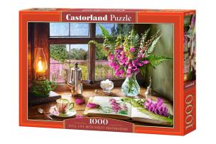Puzzle 1000 Still Life with Violet CASTOR. Wydawca: Castorland. Multiszop.pl Opakowanie Puzzle 1000 Still Life with Violet CASTOR