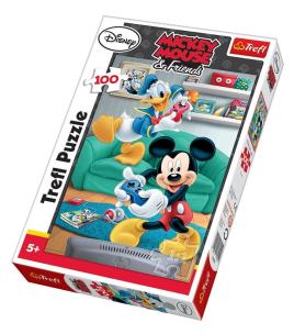 Opakowanie Puzzle 100 - Miki i Donald TREFL