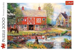 Opakowanie Puzzle 2000 Sielskie życie TREFL