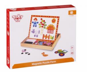 Opakowanie PUZZLE MAGNETYCZNE Z 2 TABLICAMI TKF014 AN01