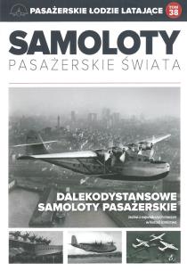Okładka książki Samoloty pasażerskie świata T.38 Pasaż. łodzie...