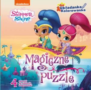 Okładka książki Shimmer and Shine. Układanka... Magiczne puzzle