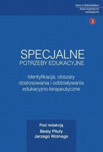 Okładka książki Specjalne potrzeby edukacyjne