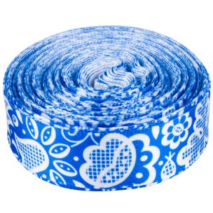 Opakowanie TASIEMKA DEKORACYJNA FOLK ROLKA 10M KUJAWSKA NIEB