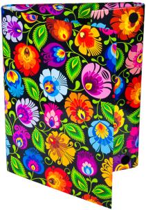 Opakowanie Teczka gruba - łowicka czarna FOLKSTAR