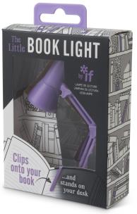 Opakowanie The Little Book Light Lampka do książki liliowa
