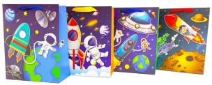 Opakowanie Torebka Lux dziecięca Astronauta duża A4 ROZETTE