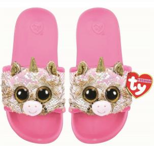 Opakowanie TY Fashion Fantasia - cekinowe kapcie Jednorożec L