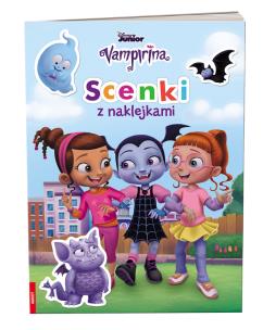 Okładka książki Vampirina. Scenki z naklejkami
