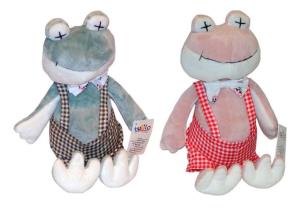 Wesoła żabka 23 cm, 2 kolory. Wydawca: Axiom. Multiszop.pl Opakowanie Wesoła żabka 23 cm, 2 kolory