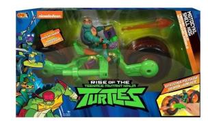 Opakowanie Wojownicze Żółwie Ninja- motocykl z Michelangelo