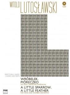 Okładka książki Wróbelek. Pióreczko na głos i orkiestrę kameralną