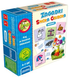 Opakowanie Zagadki Smoka Obiboka niebieskie GRANNA