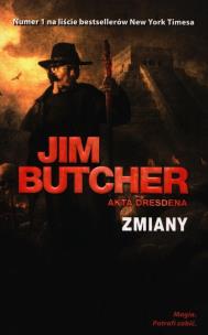Zmiany. Autor: Jim Butcher. Multiszop.pl Okładka książki Zmiany