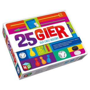 25 Gier. Wydawca: MULTIGRA. Multiszop.pl Opakowanie 25 Gier