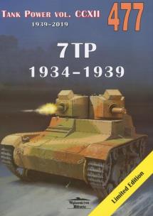 Okładka książki 7TP 1934-1939. Tank Power vol. CCXII nr. 477