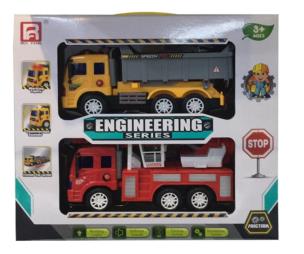 Opakowanie Auta ciężarowe ze światłem i dźwiękiem 27 cm