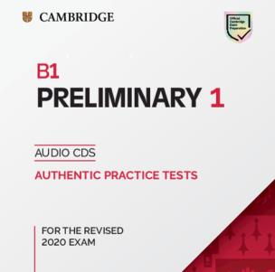 Opakowanie B1 Preliminary 1 for the Revised 2020 Exam Audio CDs